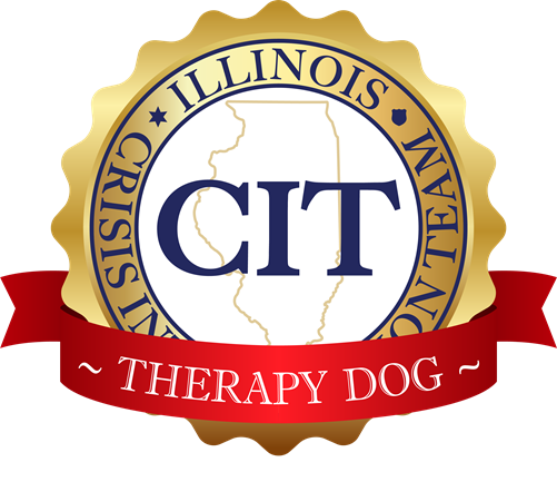 Illinois Crisis Intervention Team Therapy Dog Logo